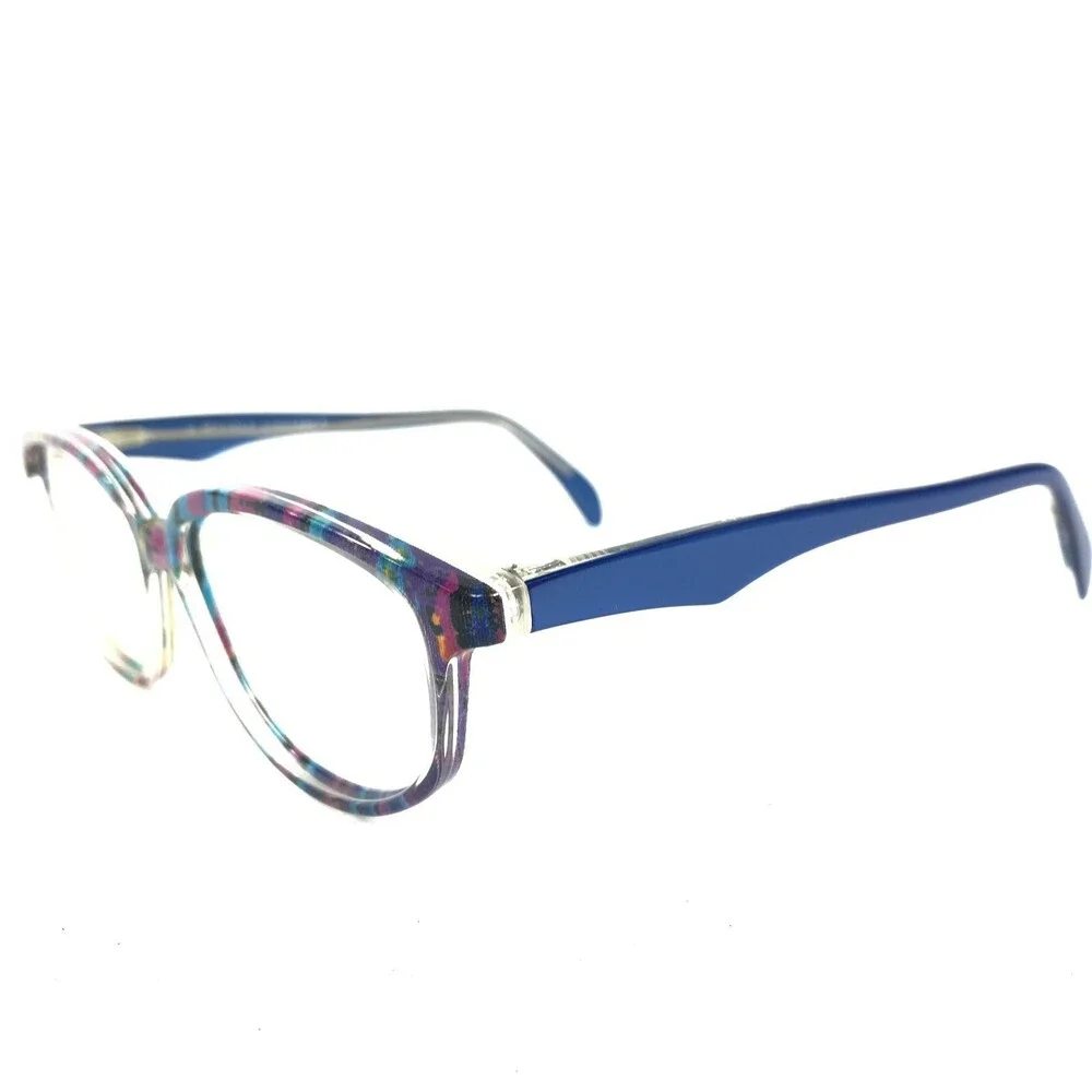 Rebholz Handarbeit G 435 YG Eyeglasses Frames Clear Blue Green Purple Orange 135